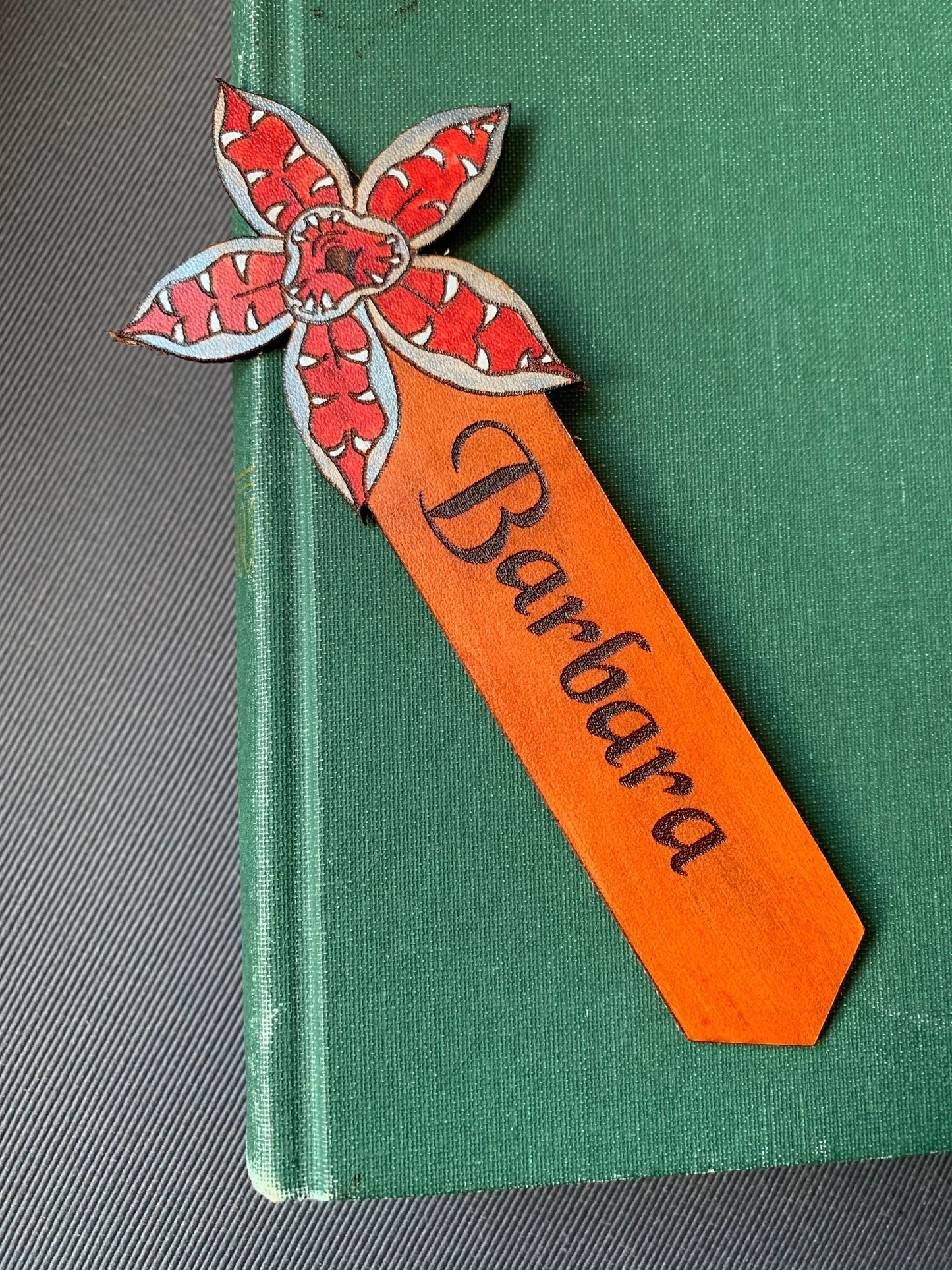 Demigorgon Customizable Leather Bookmark