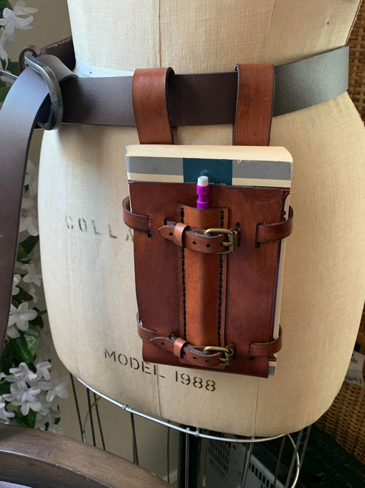 Book Holster with belt loops for Ren Faire, LARP, Cosplay