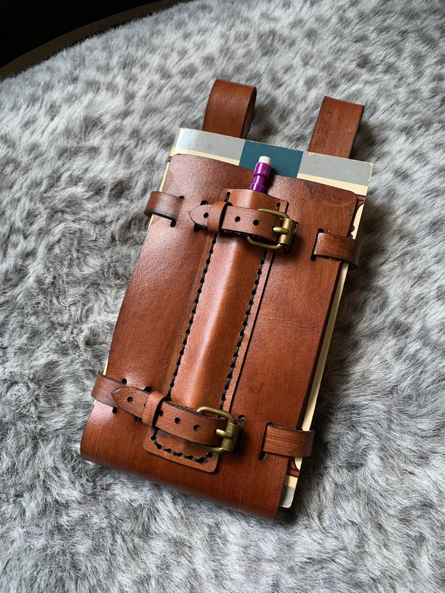 Book Holster with belt loops for Ren Faire, LARP, Cosplay